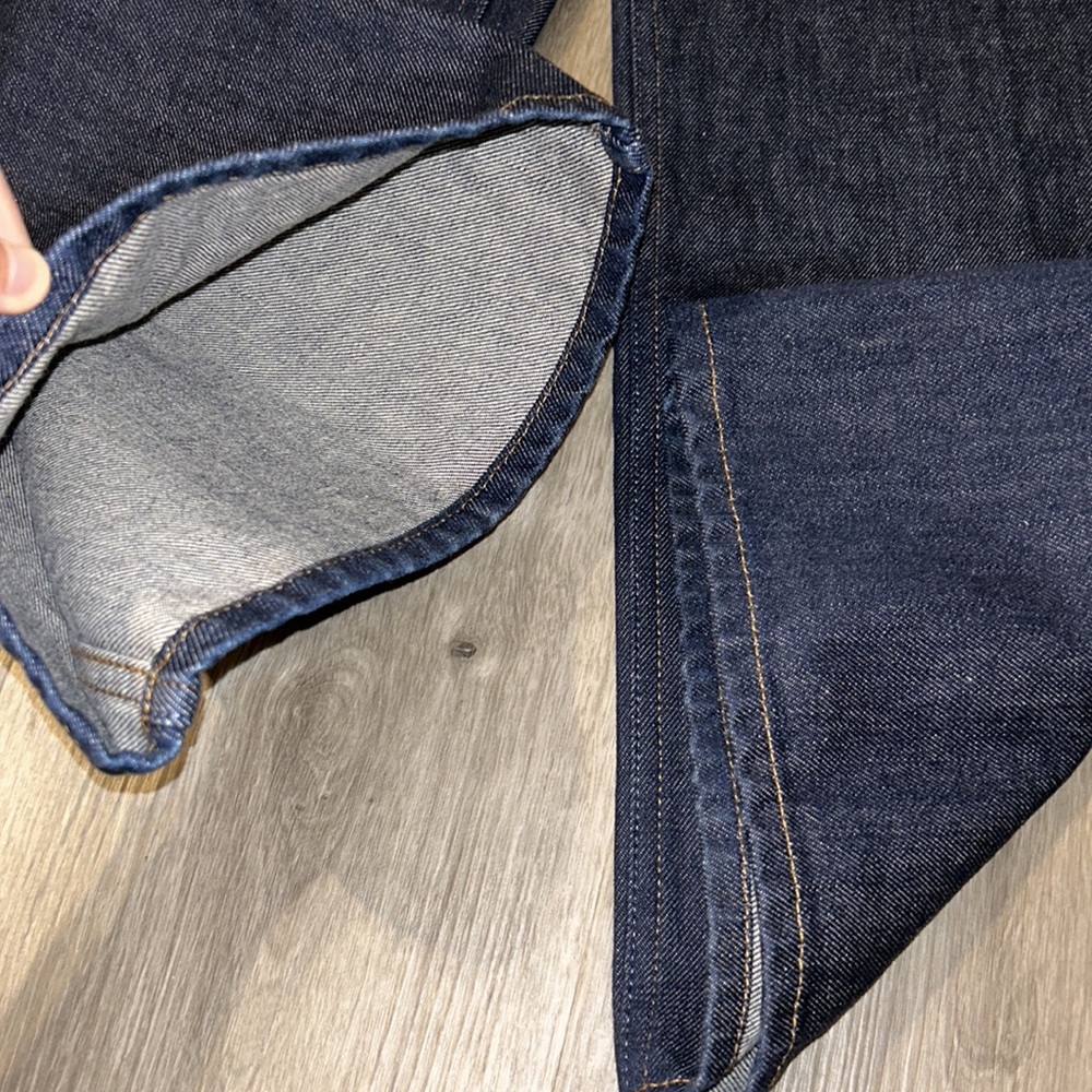 FRAME Le Italien Wide Leg Crop Jeans - Picture 9 of 11